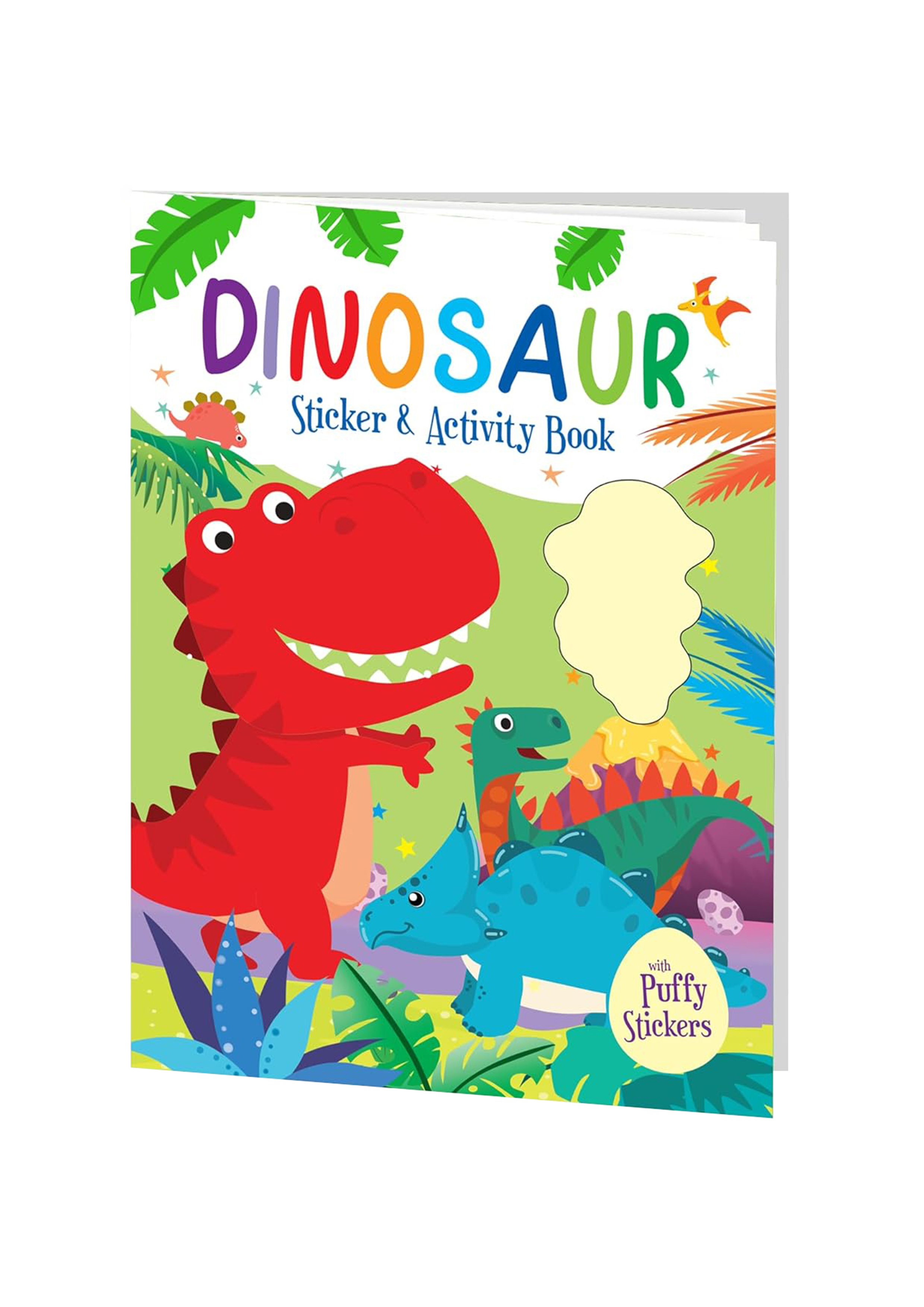 Dinosaur Sticker & Activity Book (পেপারব্যাক)