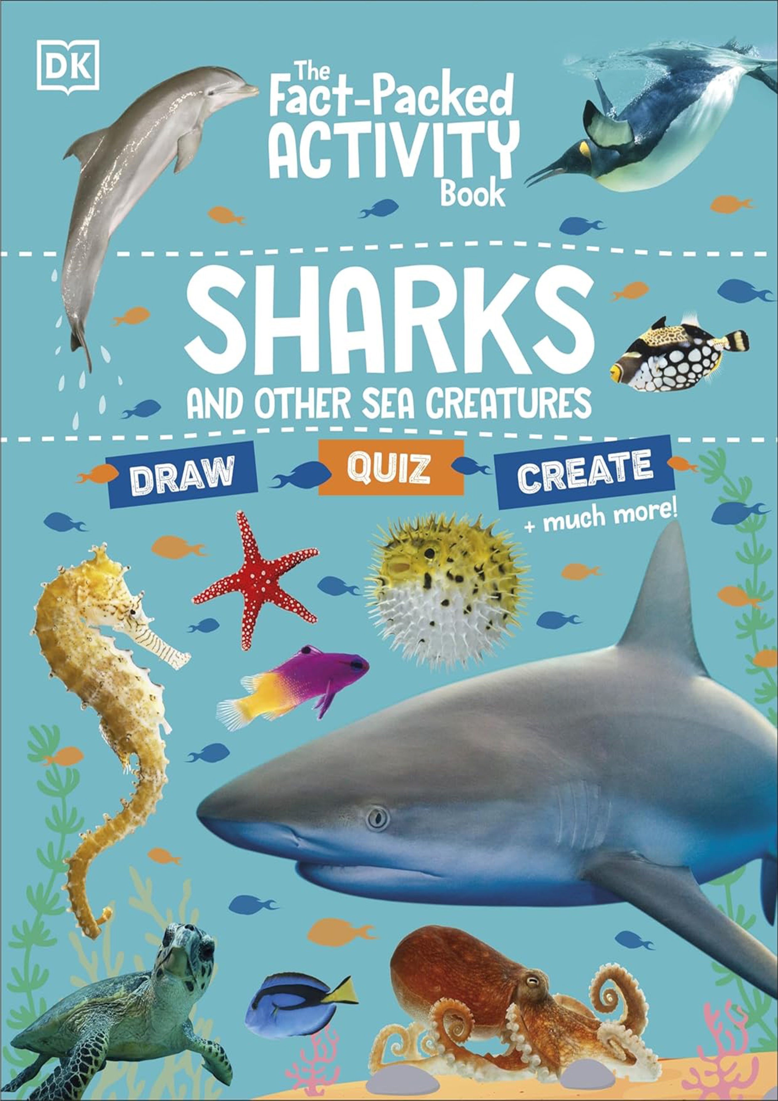 The Fact-Packed Activity Book: Sharks and Other Sea Creatures (পেপারব্যাক)