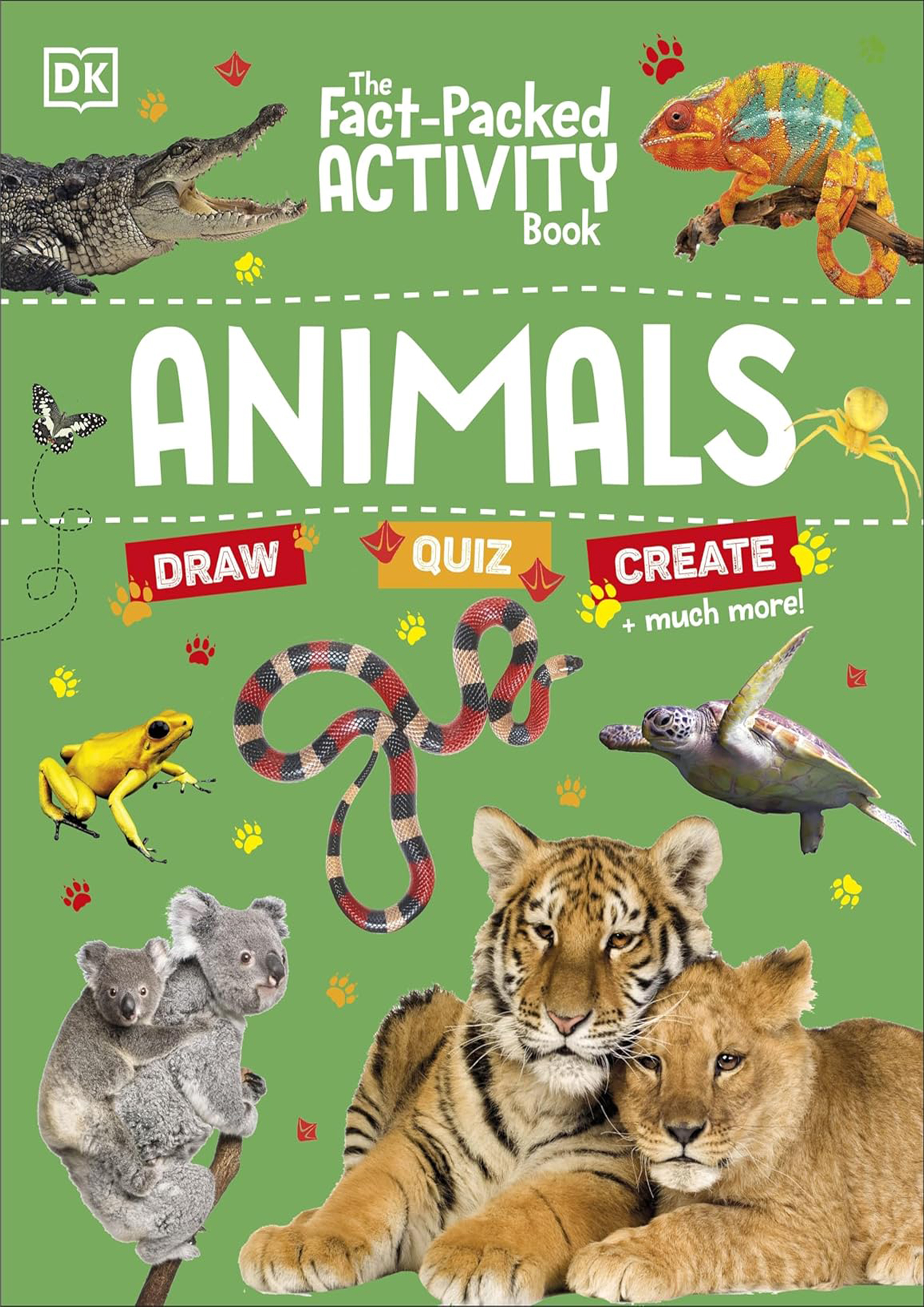 The Fact-Packed Activity Book: Animals (পেপারব্যাক)