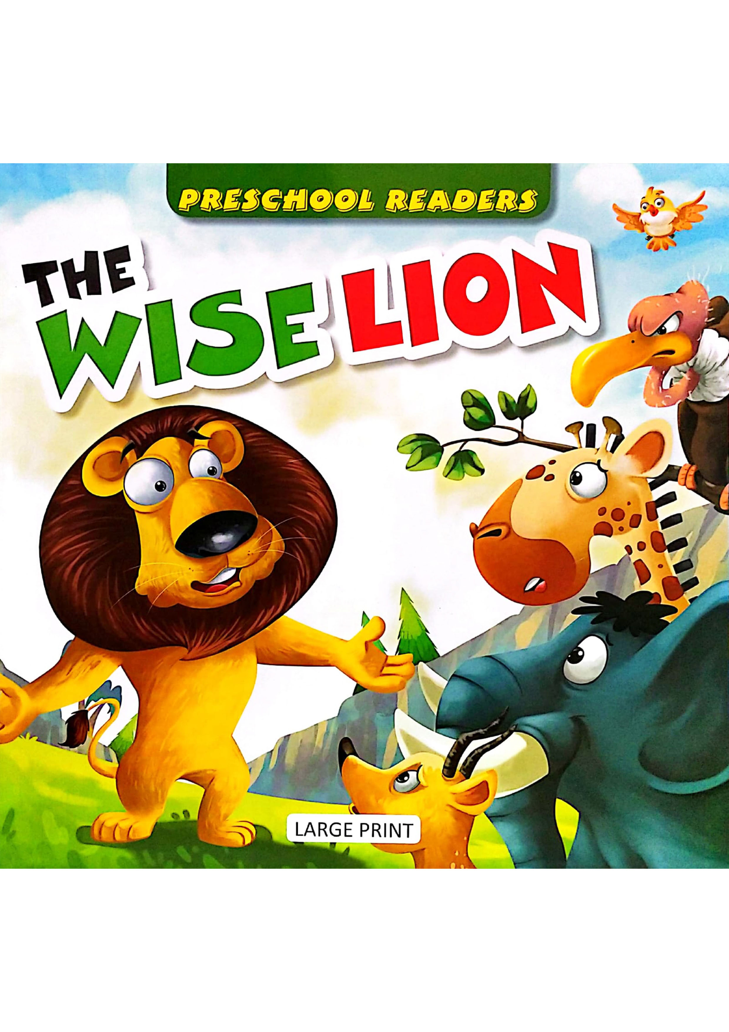 Preschool Readers: The Wise Lion (পেপারব্যাক)