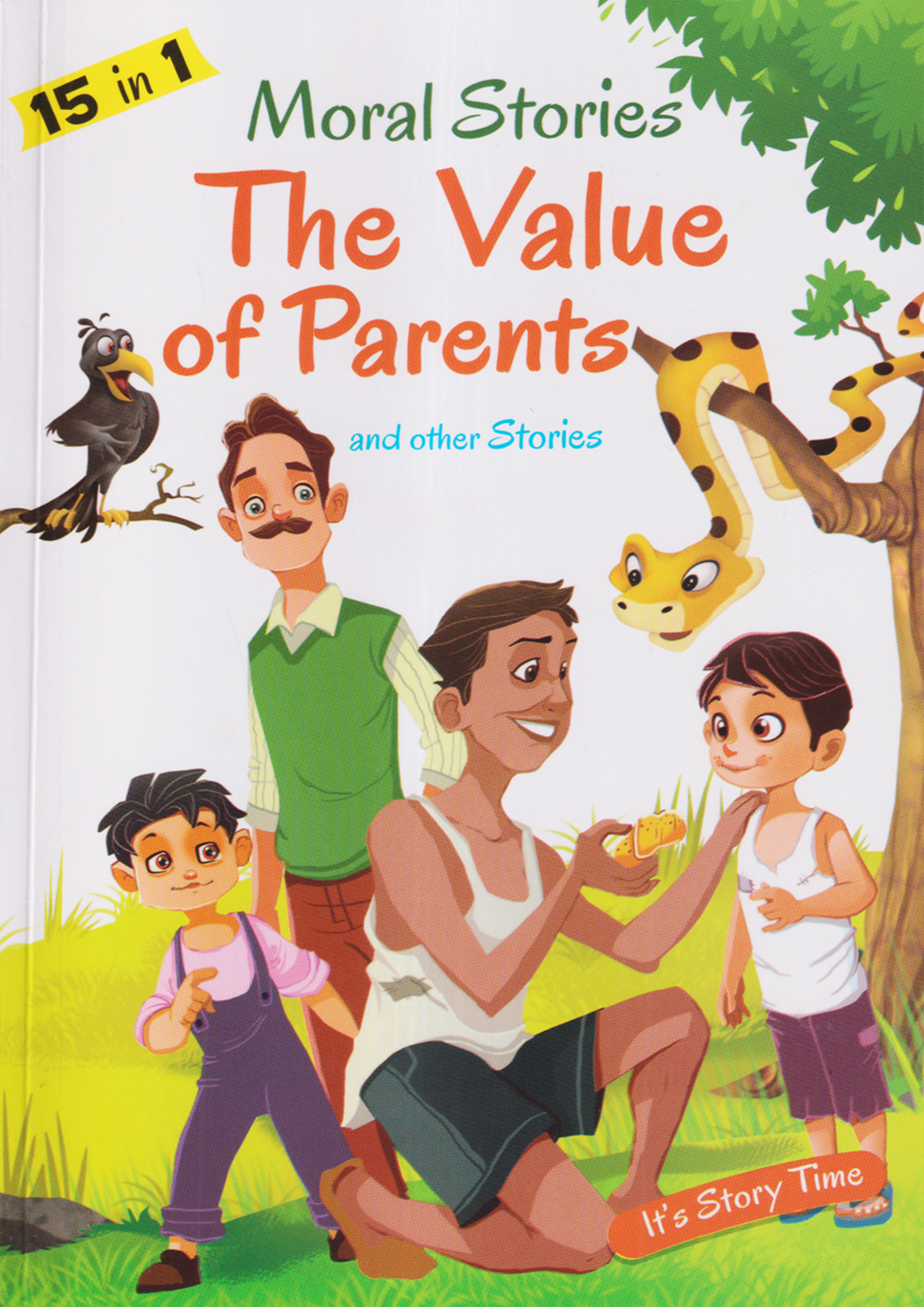 15 In 1 Moral Stories: The Value of Parents (পেপারব্যাক)