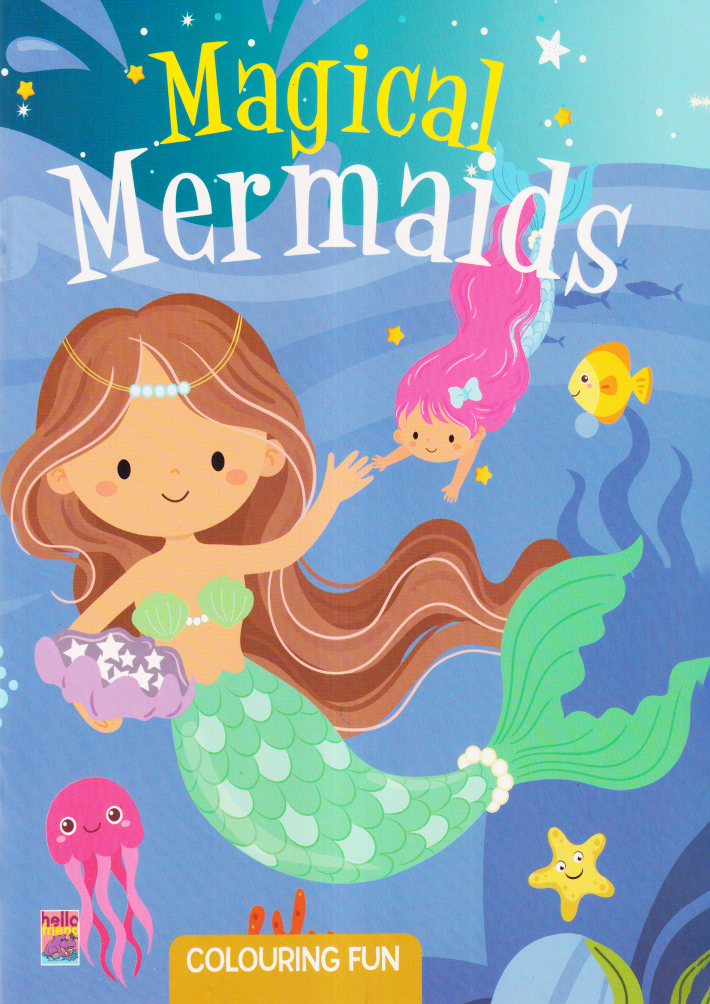 Magical Mermaids Colouring Fun (পেপারব্যাক)