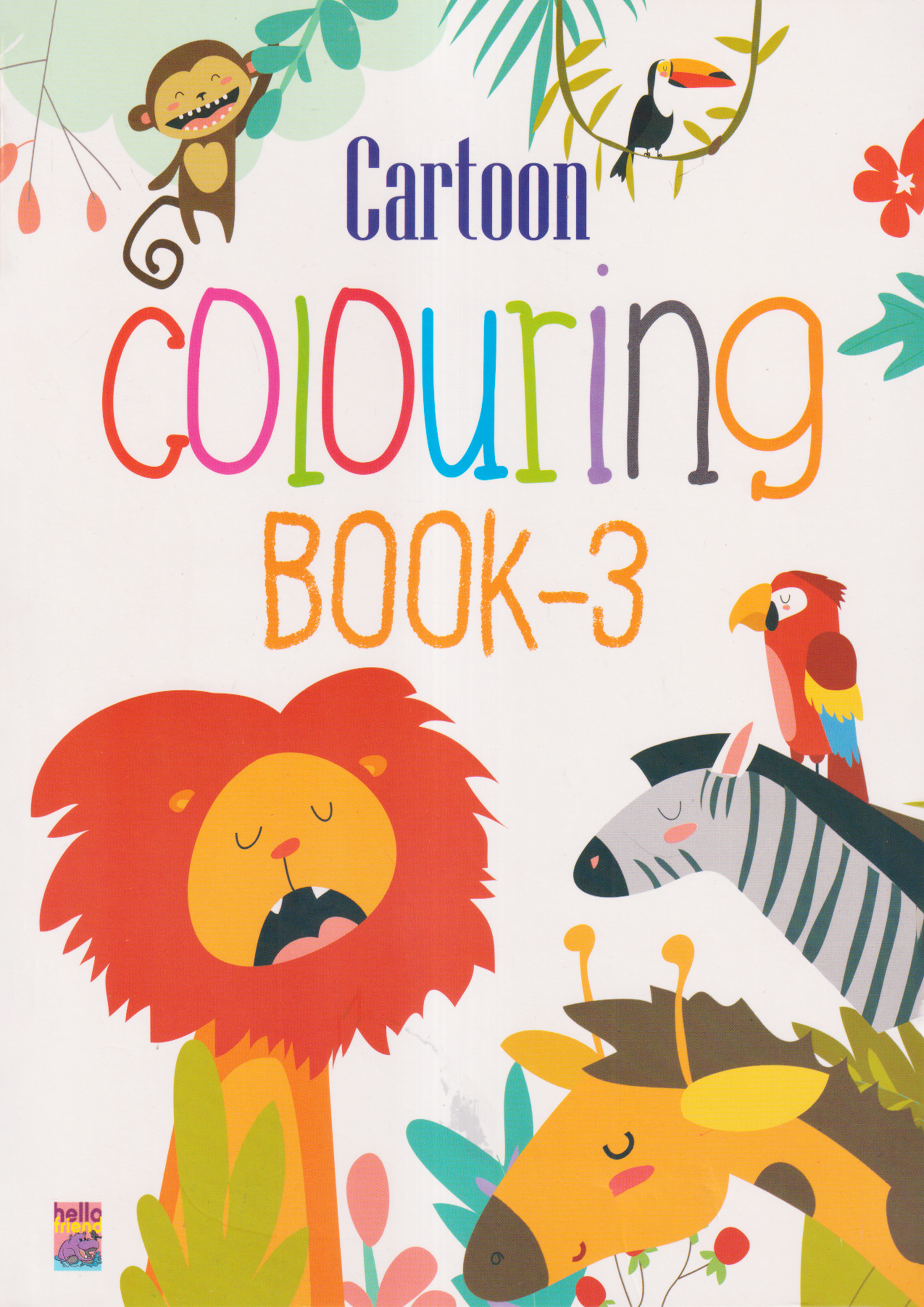 Cartoon Colouring Book -3 (পেপারব্যাক)