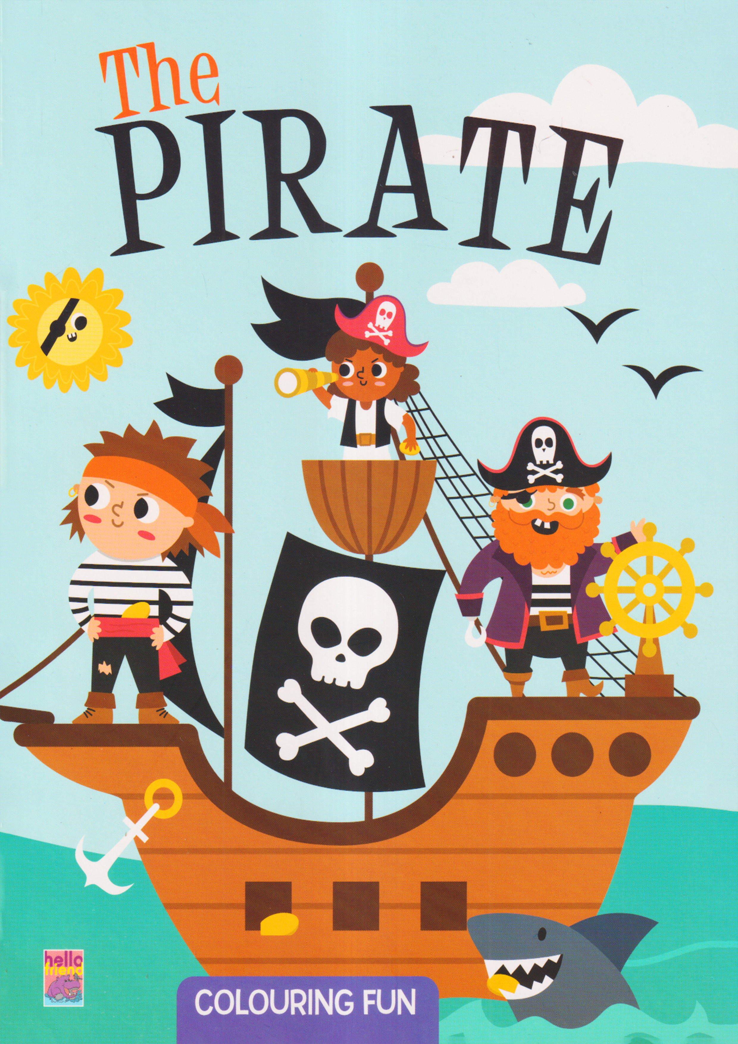 The Pirate Colouring Fun (পেপারব্যাক)