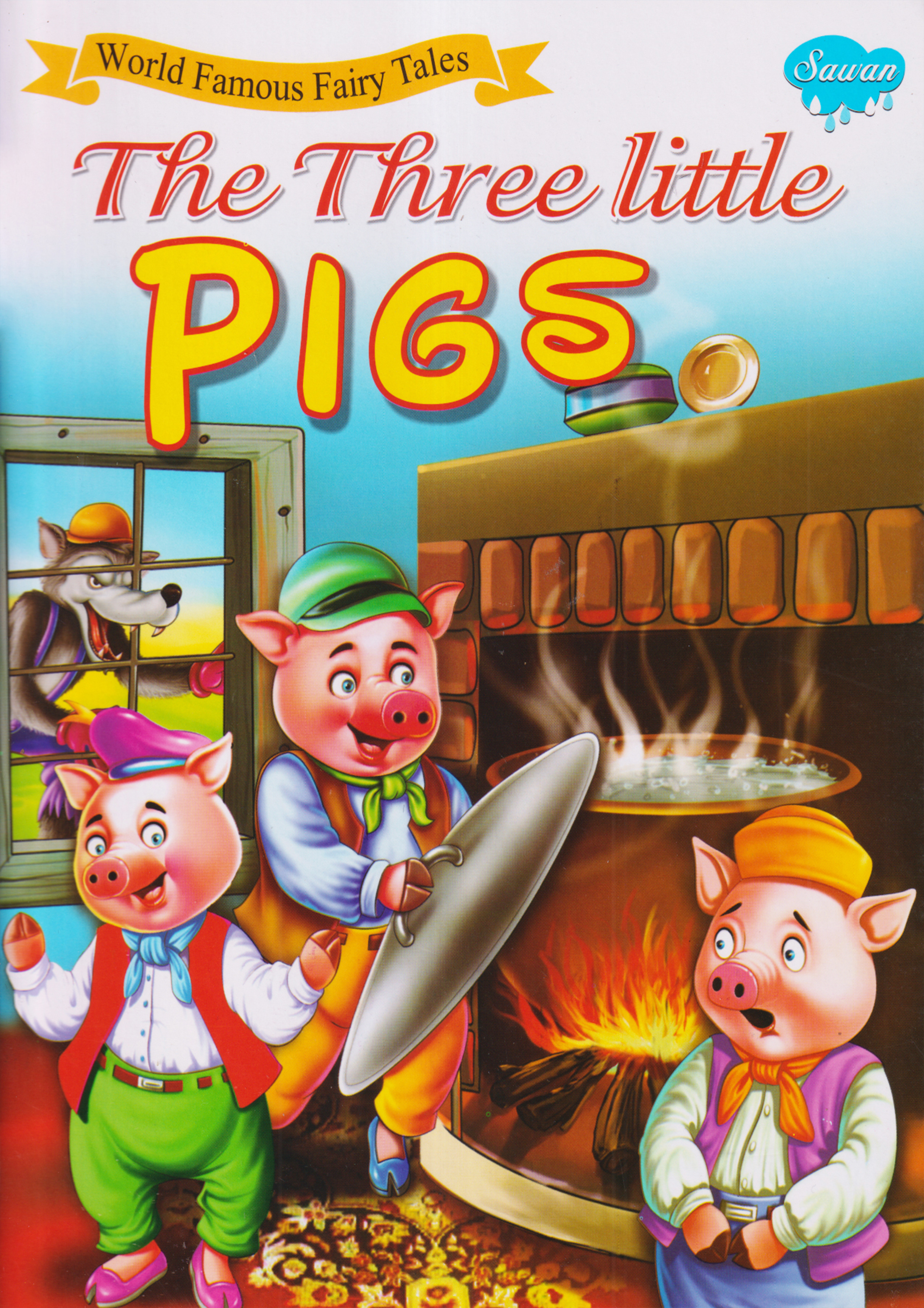 World Famous Fairy Tales: The Three Little Pigs (পেপারব্যাক)