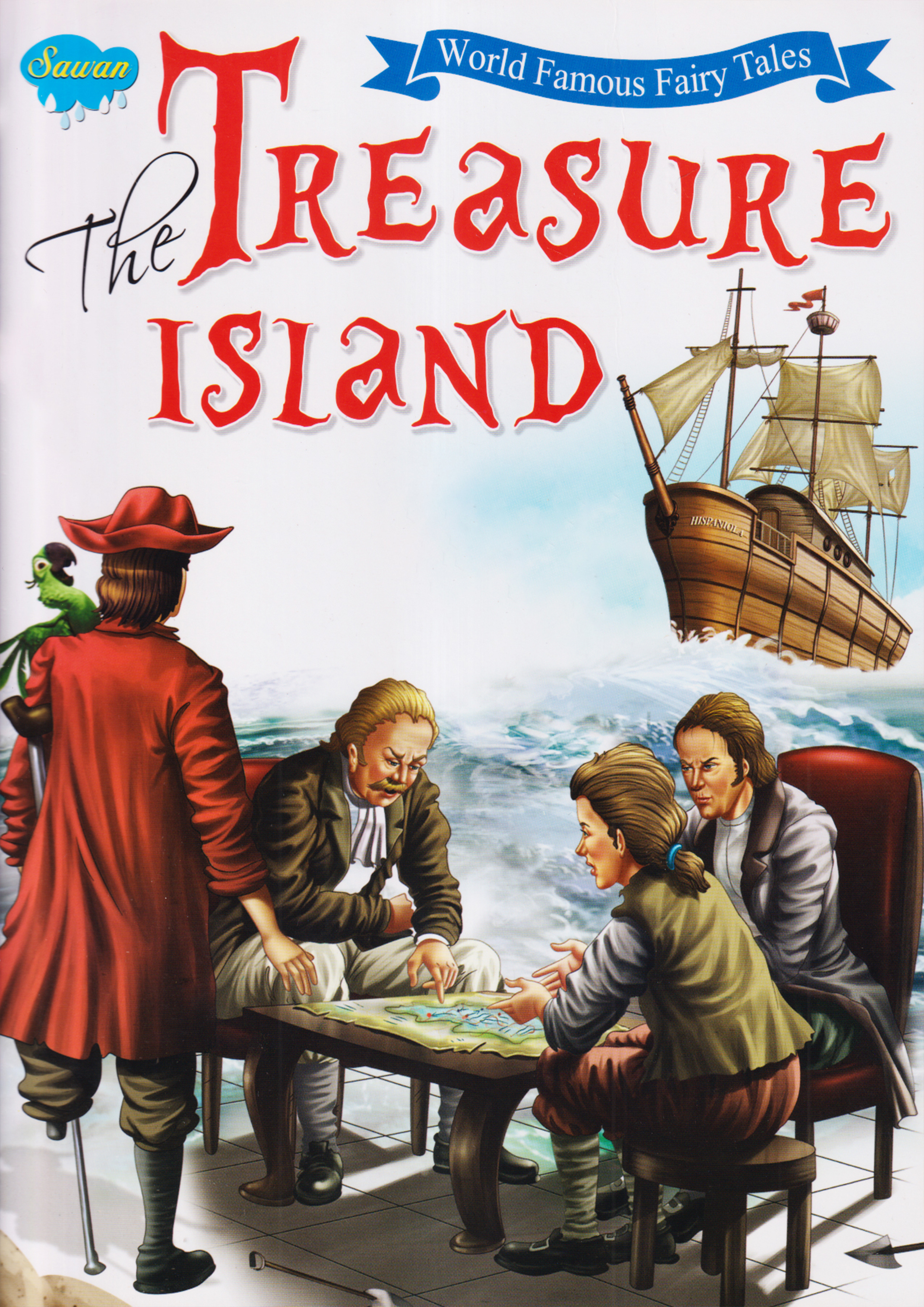 World Famous Fairy Tales: The Treasure Island (পেপারব্যাক)