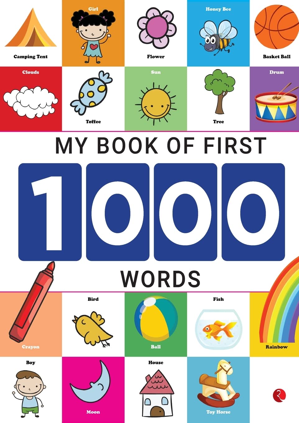 My Book Of First 1000 Words (পেপারব্যাক)