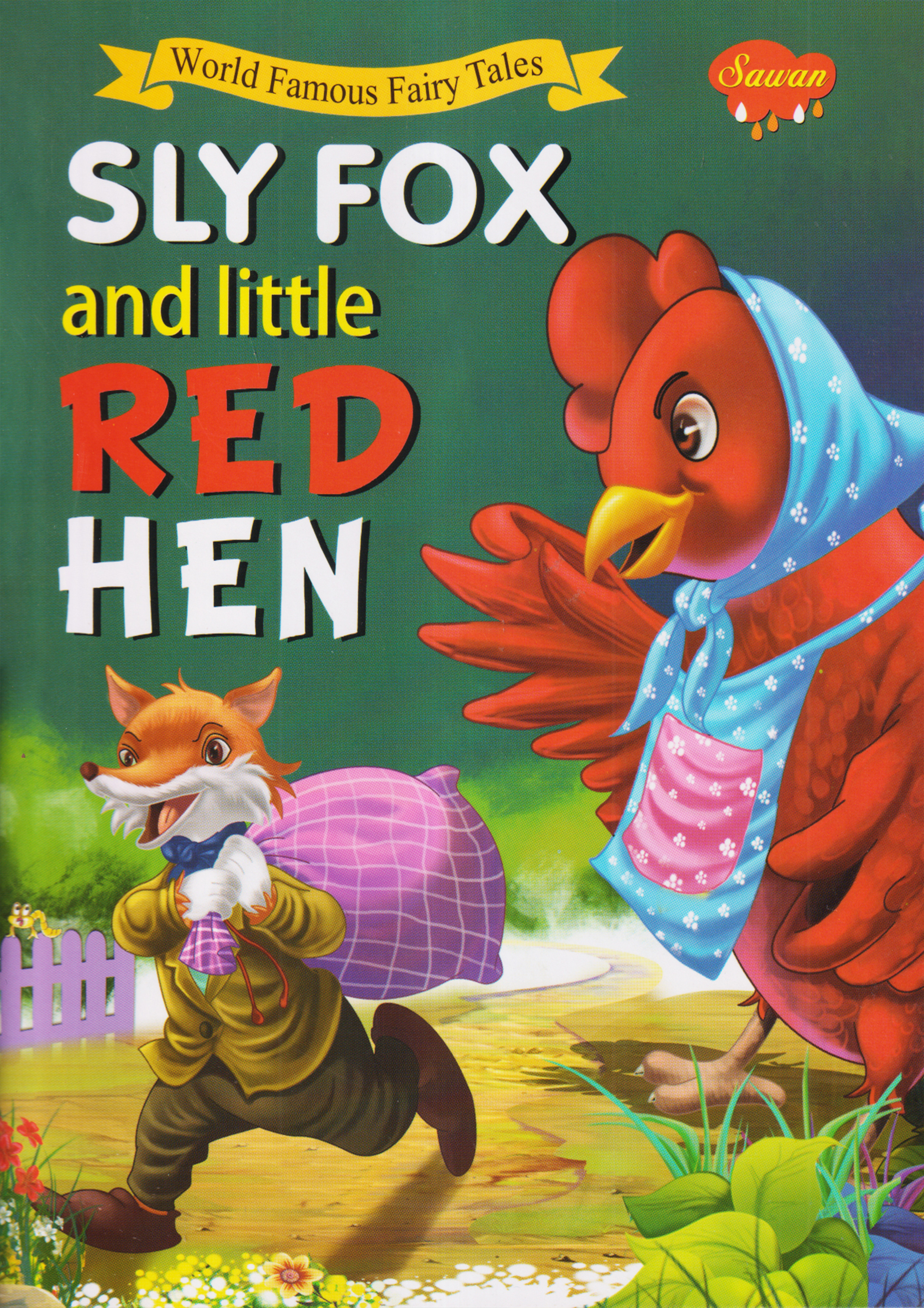 World Famous Fairy Tales: Sly Fox & Little Red Hen (পেপারব্যাক)