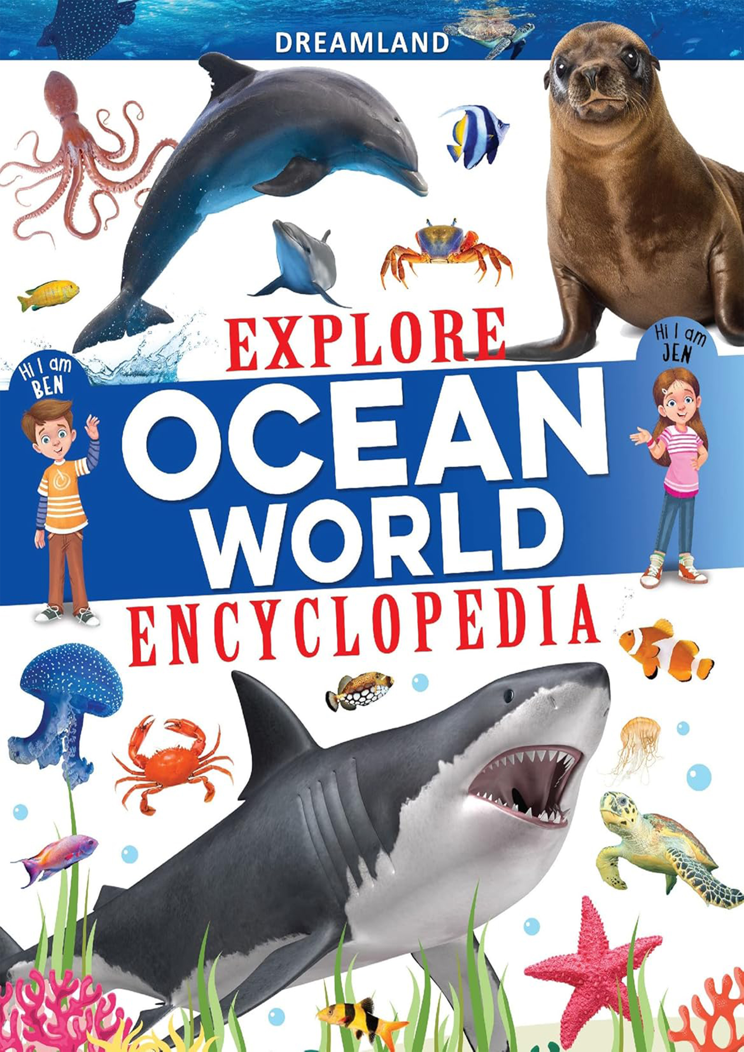 Dreamland Explore Ocean World Encyclopedia (পেপারব্যাক)