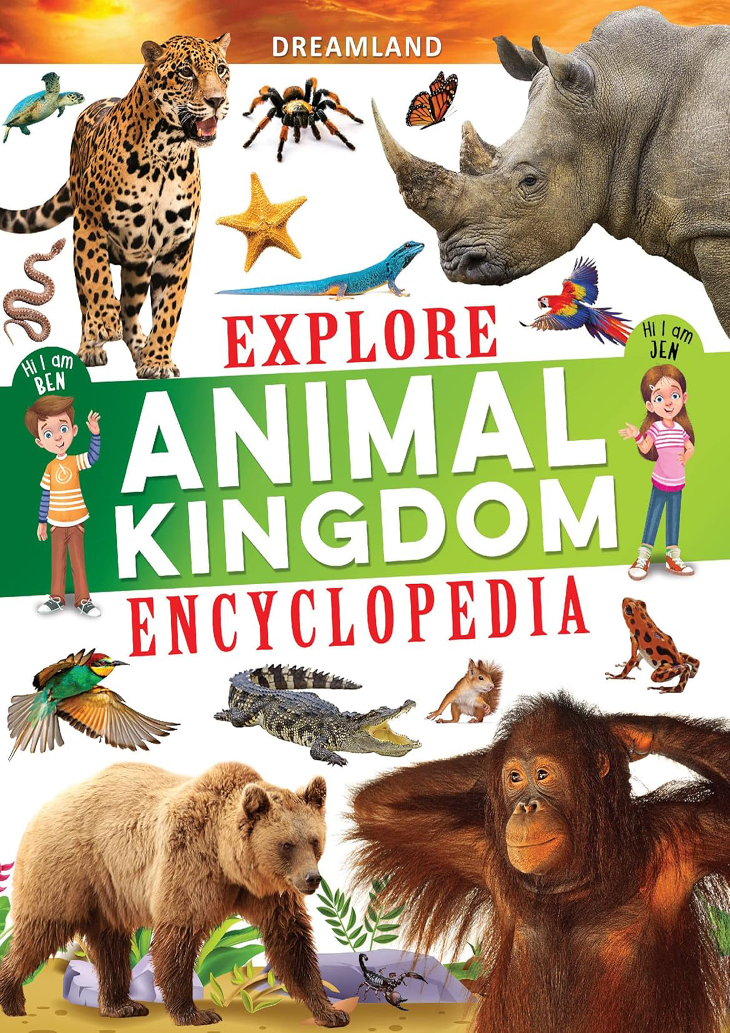 Dreamland Explore Animal Kingdom Encyclopedia (পেপারব্যাক)