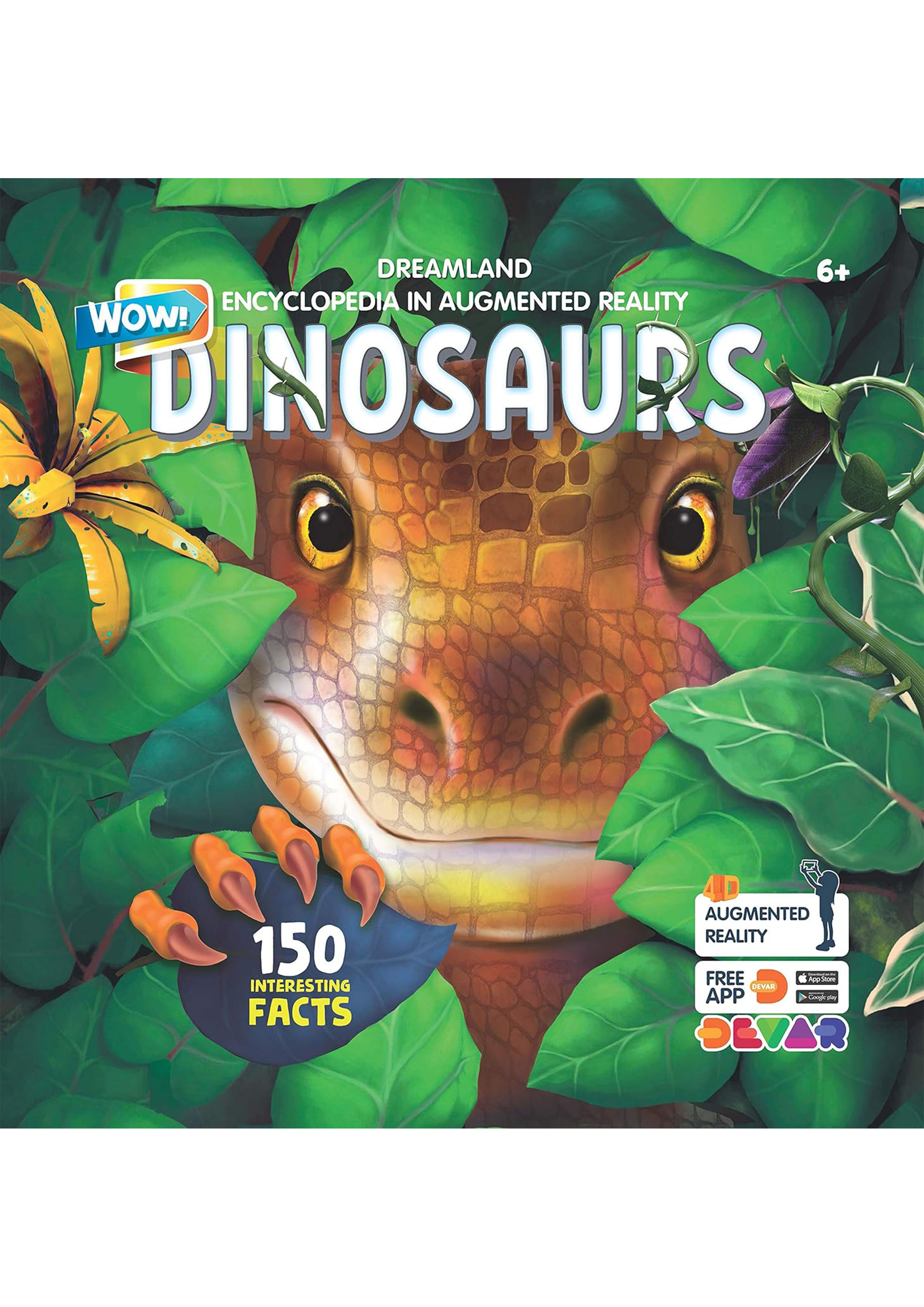 Encyclopedia In Augmented Reality Dinosaurs (পেপারব্যাক)