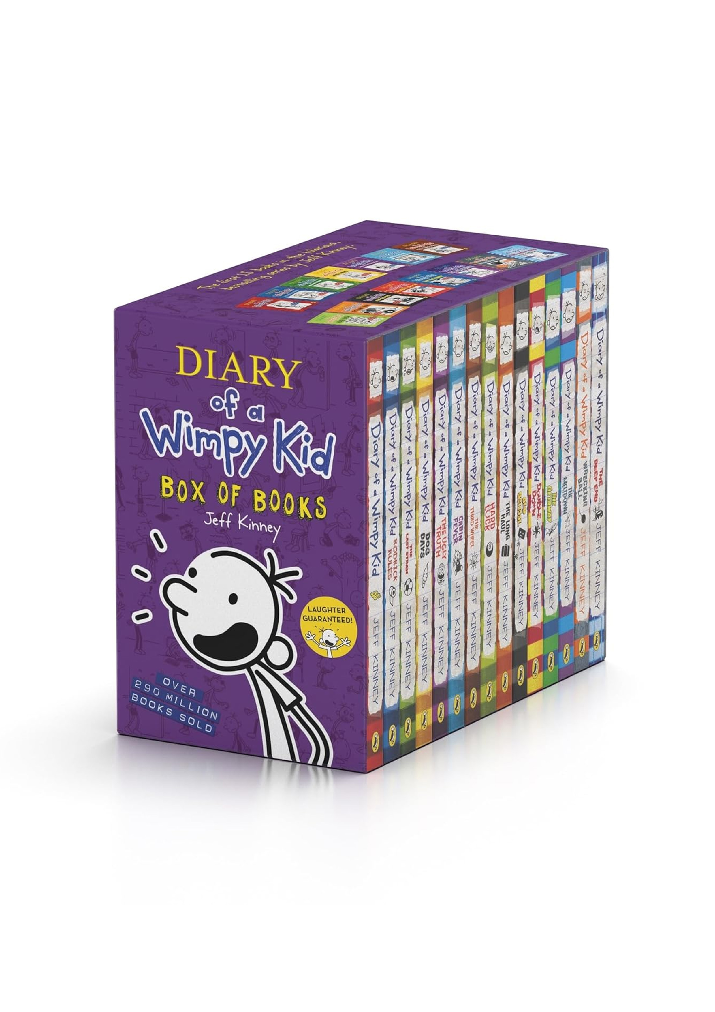 Diary of a Wimpy Kid Boxset: 15 Books Collection (Books 1-15) (পেপারব্যাক)