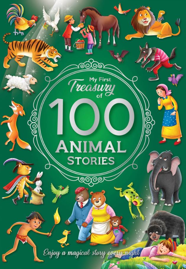 My First Treasury of 100 Animal Stories (হার্ডকভার)