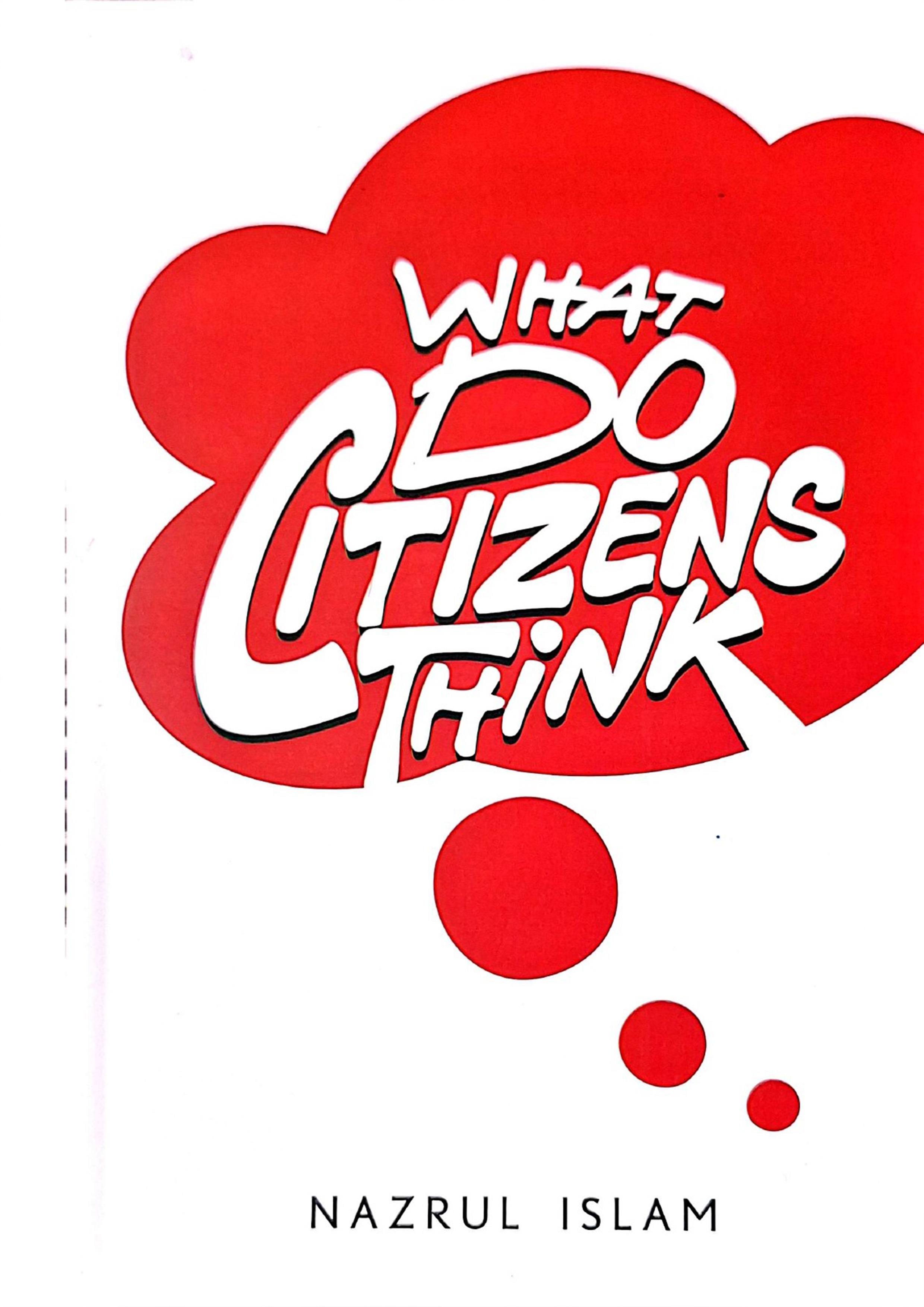 What do Citizens Think (পেপারব্যাক)