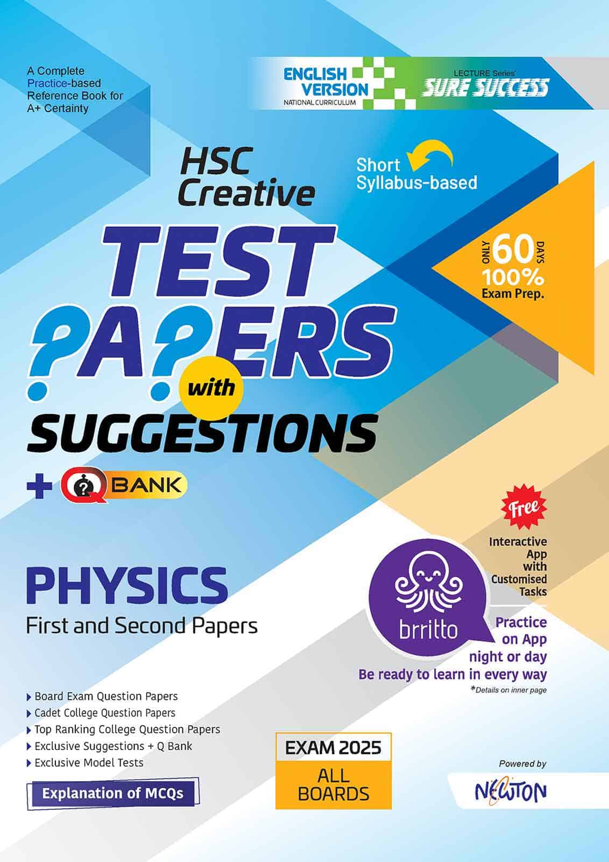 Lecture Sure Success Physics First and Second Papers Test Papers + Made Easy - HSC 2025 (English Version) (পেপারব্যাক) Lecture Sure Success Physics First and Second Papers Test Papers + Made Easy - HSC 2025 (English Version) (পেপারব্যাক)